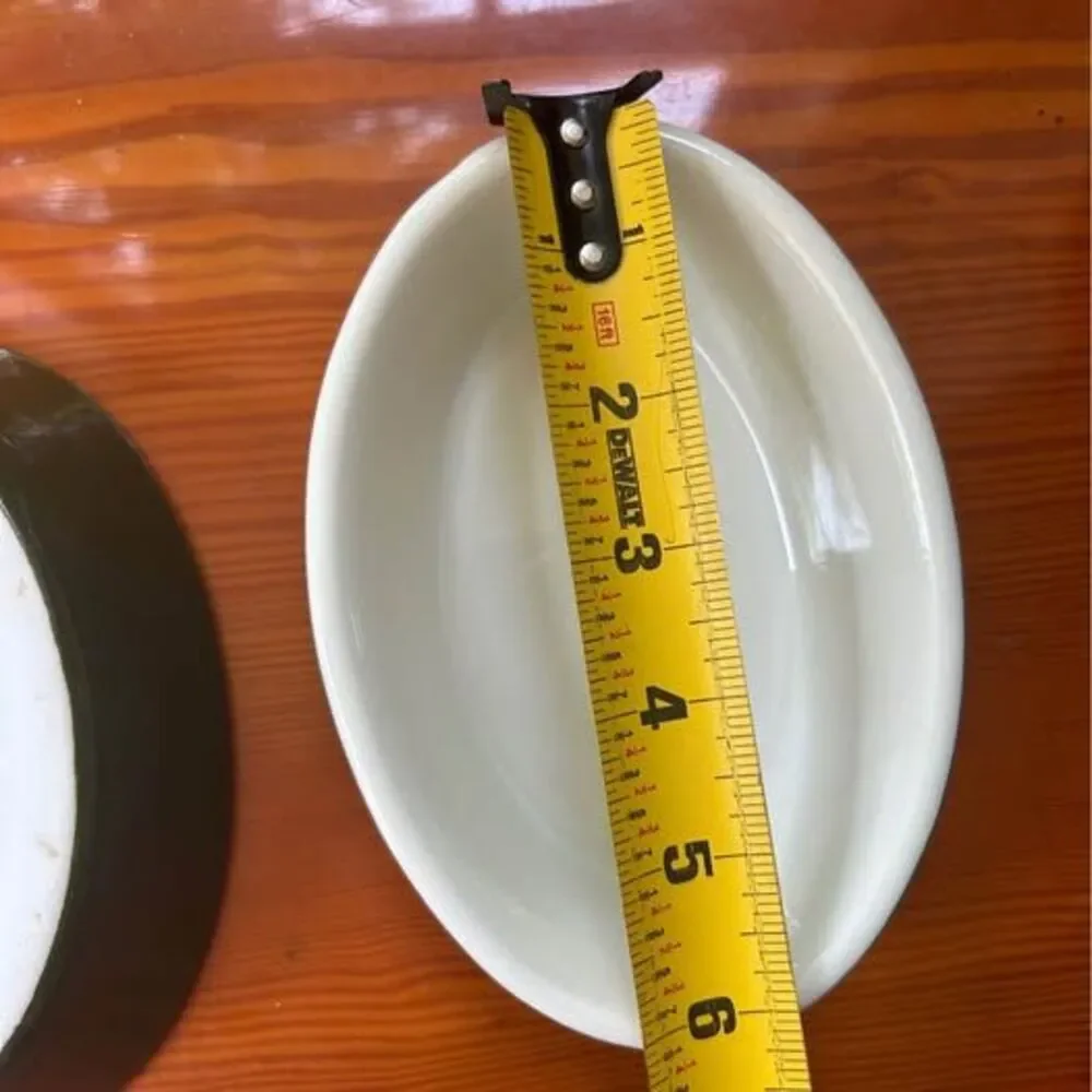 THREE Hall custard/ fruit bowls